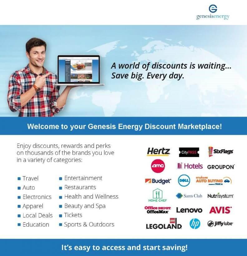 Genesis BenefitHub flyer